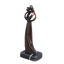 Figura abstrata Amantes Estátua Decoração Escultura Bronze Tpy-189